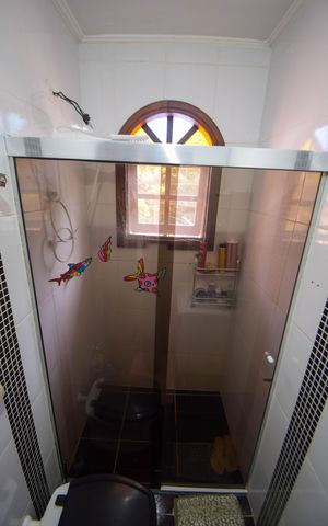 Casa à venda com 113m², 3 quartos e 2 vagas Casa à venda com 113m², 3 quartos e 2 vagasBanheiro da Suíte