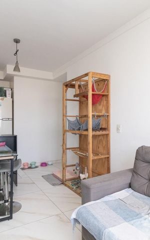 Apartamento à venda com 45m², 2 quartos e sem vagaSala