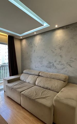 Apartamento à venda com 61m², 2 quartos e 1 vaga Apartamento à venda com 61m², 2 quartos e 1 vagaSala