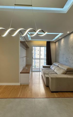 Apartamento à venda com 61m², 2 quartos e 1 vaga Apartamento à venda com 61m², 2 quartos e 1 vagaSala