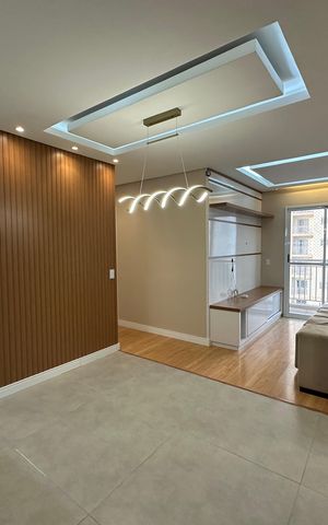 Apartamento à venda com 61m², 2 quartos e 1 vaga Apartamento à venda com 61m², 2 quartos e 1 vagaSala