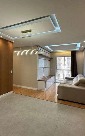 Apartamento à venda com 61m², 2 quartos e 1 vaga Apartamento à venda com 61m², 2 quartos e 1 vagaSala