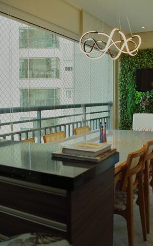 Apartamento para alugar com 116m², 3 quartos e 2 vagasVaranda da Sala