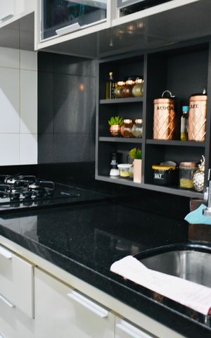 Apartamento à venda com 97m², 2 quartos e 1 vagaCozinha