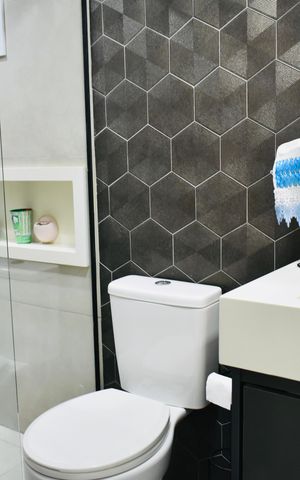 Apartamento à venda com 97m², 2 quartos e 1 vagaBanheiro Social