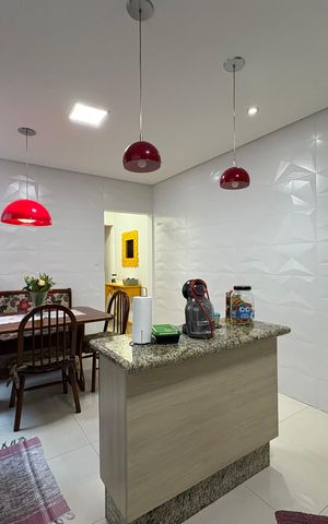 Casa à venda com 185m², 3 quartos e 2 vagas Casa à venda com 185m², 3 quartos e 2 vagasCozinha