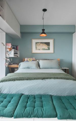 Studio à venda com 38m², 1 quarto e 2 vagasSala/Quarto