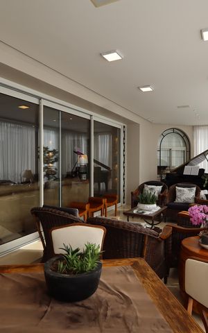Apartamento à venda com 425m², 5 quartos e 6 vagasVaranda da Sala