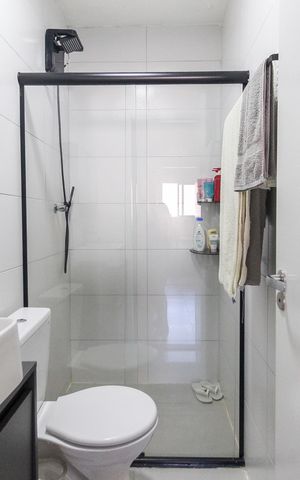 Apartamento para alugar com 40m², 2 quartos e 1 vaga Apartamento para alugar com 40m², 2 quartos e 1 vagaBanheiro
