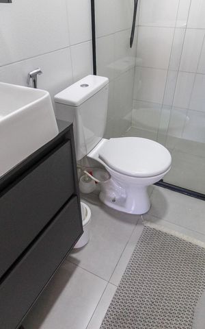 Apartamento para alugar com 40m², 2 quartos e 1 vaga Apartamento para alugar com 40m², 2 quartos e 1 vagaBanheiro