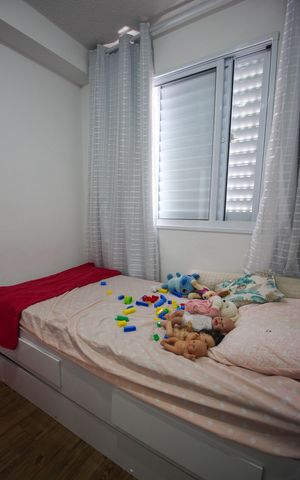 Apartamento à venda com 40m², 2 quartos e 1 vagaQuarto 2