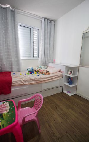Apartamento à venda com 40m², 2 quartos e 1 vagaQuarto 2