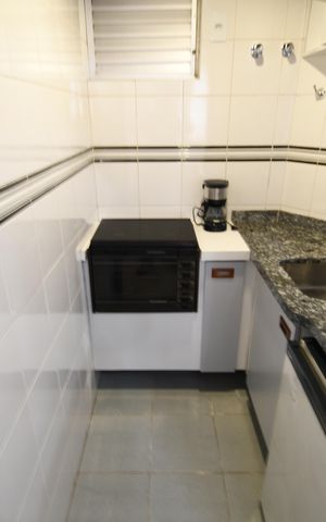 Apartamento à venda com 48m², 1 quarto e 1 vagaCozinha