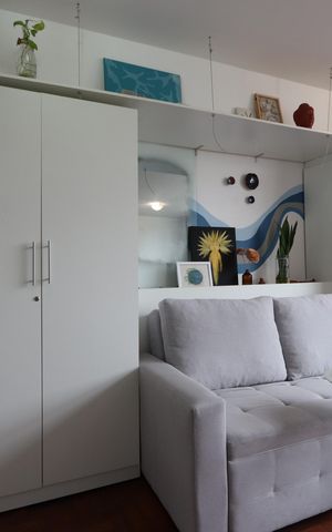 Studio à venda com 37m², 1 quarto e sem vagaStudio