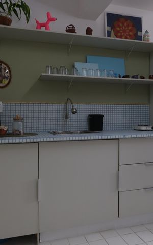 Studio à venda com 37m², 1 quarto e sem vagaCozinha