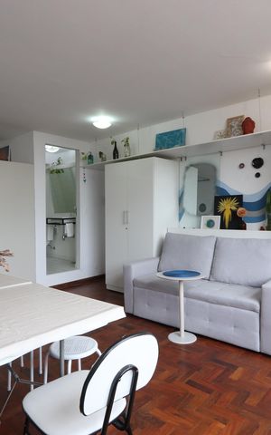 Studio à venda com 37m², 1 quarto e sem vagaStudio