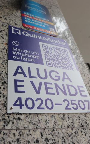 Studio à venda com 37m², 1 quarto e sem vagaPlaca