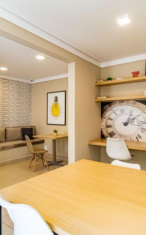 Apartamento para alugar com 33m², 2 quartos e sem vaga Apartamento para alugar com 33m², 2 quartos e sem vagaCoworking
