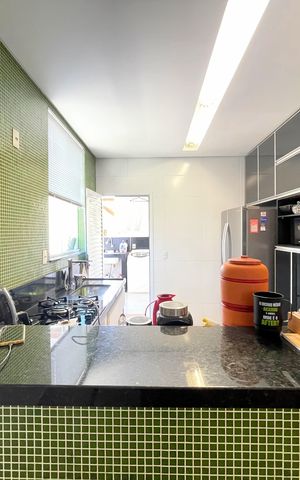 Casa de condomínio à venda com 149m², 3 quartos e 4 vagasCozinha