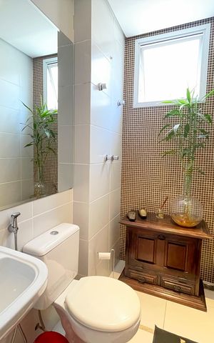 Casa de condomínio à venda com 149m², 3 quartos e 4 vagasBanheiro 2