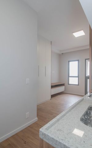 Studio à venda com 26m², 1 quarto e sem vagaCozinha