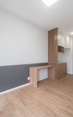 Studio à venda com 26m², 1 quarto e sem vagaStudio