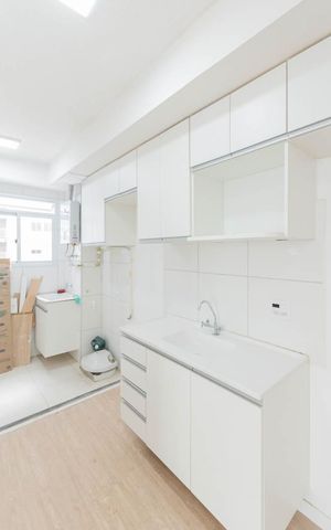 Apartamento para alugar com 55m², 2 quartos e 1 vagaCozinha e Área de Serviço
