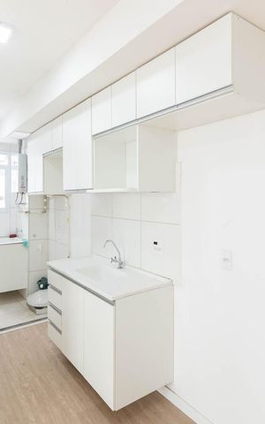 Apartamento para alugar com 55m², 2 quartos e 1 vagaCozinha e Área de Serviço