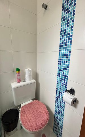 Apartamento à venda com 95m², 2 quartos e 1 vaga Apartamento à venda com 95m², 2 quartos e 1 vagaBanheiro da Suíte 2
