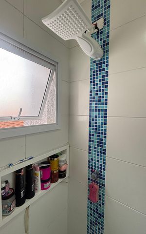 Apartamento à venda com 95m², 2 quartos e 1 vaga Apartamento à venda com 95m², 2 quartos e 1 vagaBanheiro da Suíte 2