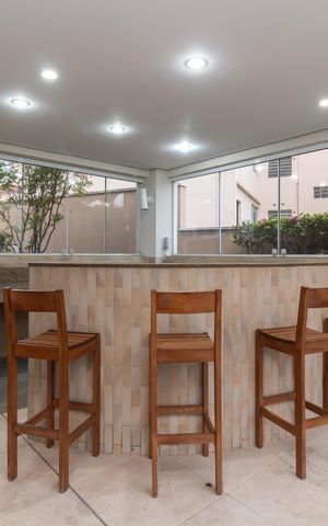 Apartamento para alugar com 77m², 2 quartos e 2 vagasÁrea comum - Churrasqueira