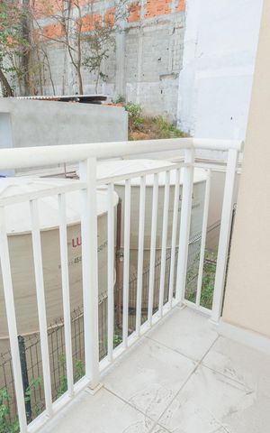 Apartamento à venda com 35m², 2 quartos e sem vagaSacada