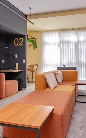 Studio à venda com 27m², 1 quarto e sem vaga Studio à venda com 27m², 1 quarto e sem vagaCoworking