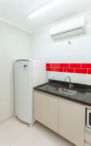 Studio para alugar com 16m², 1 quarto e sem vagaCozinha