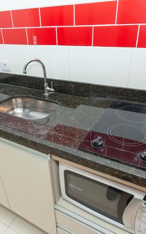 Studio para alugar com 16m², 1 quarto e sem vagaCozinha