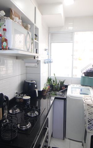 Apartamento para alugar com 43m², 2 quartos e sem vagaCozinha / Área de Serviço