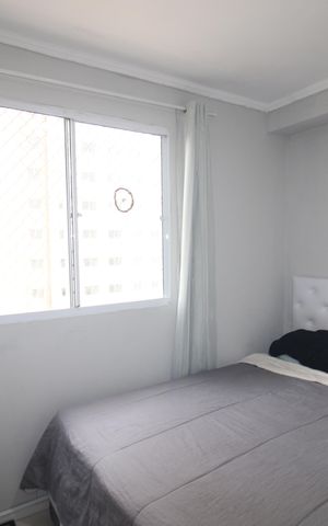Apartamento para alugar com 43m², 2 quartos e sem vagaQuarto 1