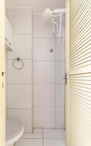 Apartamento à venda com 65m², 1 quarto e 1 vagaBanheiro de serviço
