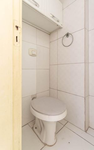 Apartamento à venda com 65m², 1 quarto e 1 vagaBanheiro de serviço