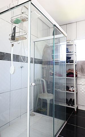 Casa para alugar com 200m², 4 quartos e 6 vagasBanheiro da Suíte 3