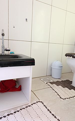Casa para alugar com 200m², 4 quartos e 6 vagasBanheiro da Suíte 2