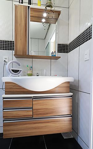 Casa para alugar com 200m², 4 quartos e 6 vagasBanheiro da Suíte 3