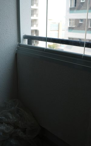 Apartamento para alugar com 37m², 2 quartos e sem vagaVaranda da Sala/Cozinha