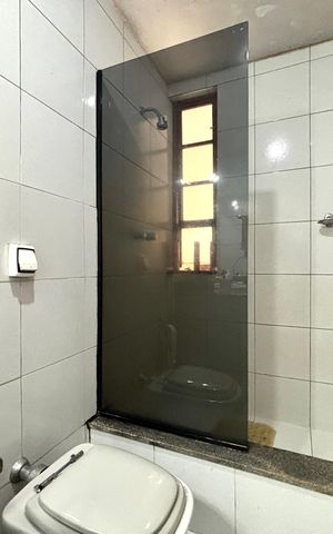 Apartamento à venda com 136m², 3 quartos e sem vagaBanheiro da Suíte
