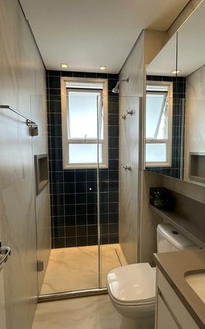Apartamento à venda com 69m², 2 quartos e 2 vagasBanheiro da Suíte