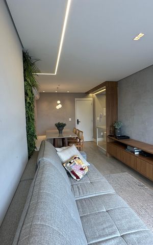 Apartamento à venda com 69m², 2 quartos e 2 vagasSala