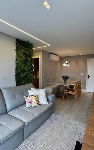 Apartamento à venda com 69m², 2 quartos e 2 vagasSala