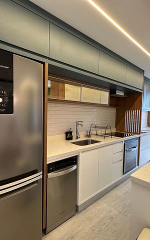 Apartamento à venda com 69m², 2 quartos e 2 vagasCozinha