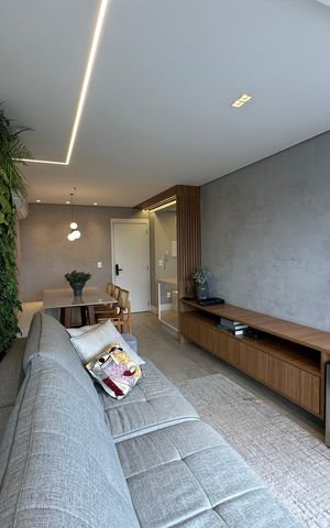 Apartamento à venda com 69m², 2 quartos e 2 vagasSala
