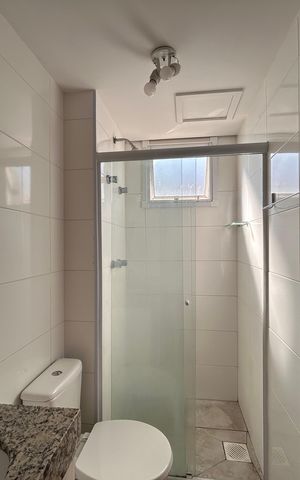 Apartamento para alugar com 44m², 2 quartos e 1 vaga Apartamento para alugar com 44m², 2 quartos e 1 vagaBanheiro Social